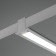 Aluminum profile built-in Led Strip Alm-1209-S-2M, 200x1.24x0.9 cm, silver color
