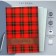 A4 notebook, 48 sheets in Calligrata "Red Scottish", covered cardboard, block No. 2, whiteness 75% (gray sheets)
