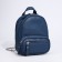 Bag Cross-Bodi Medvedkovo with a zipper, blue color
