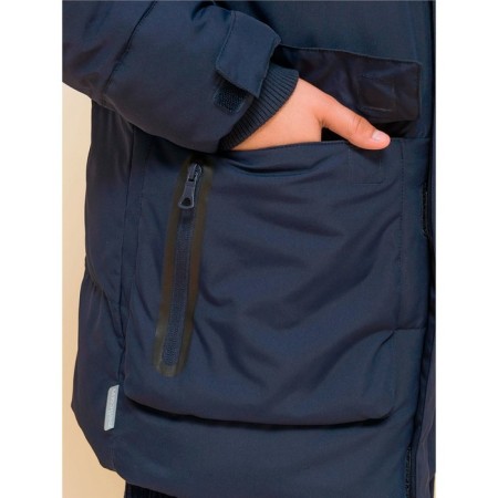Jacket for boys, height 104 cm, dark blue color-8