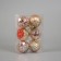 Set of balls plastic D-6 cm, 6 pcs "bumps"
