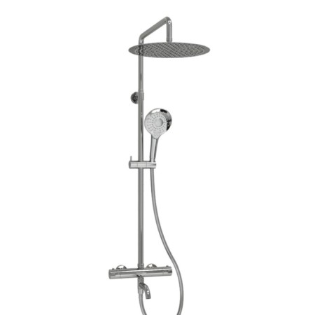 The shower system Wasserkraft A188.16.16.101.087.ch Thermo, tropical shower, thermostat, chrome