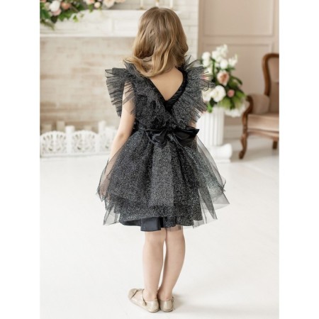 Emmy dress, height 122 cm, black color-3