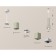 Suspension lamp Ambrella Light, XP7842001, MR16 GU5.3 LED 10 W, color gray sand, white sand, silver sand