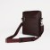 Men's bag over the shoulder, Textura, artificial leather, brown color