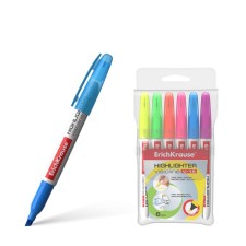 A set of markers of textbooks 6 colors, 0.6-4.0 mm, Erichkrause V-15