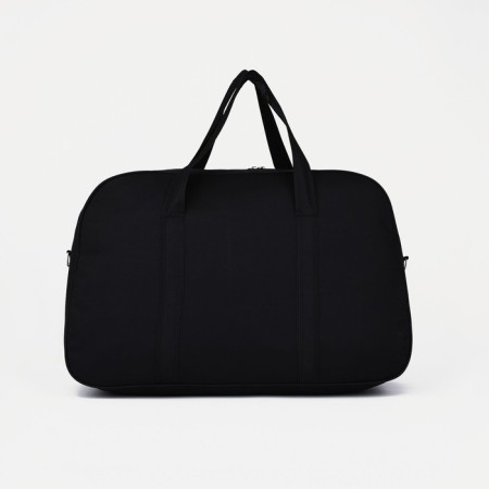 Road bag with lightning, external pocket, long belt, black color-3