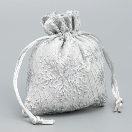 Gift Boach Silver, 10 x 12 cm +/- 1.5 cm, New Year-2