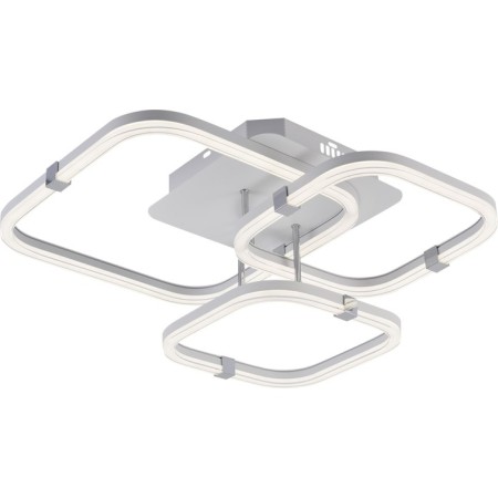 Ceiling light ESCADA, 10280/3LED. 1x77W, LED, 4870LM, 3000/4000/6500K, 580x605x160 mm, chromium color