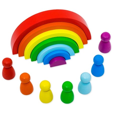 Pyramid "Steps. Rainbow"-2