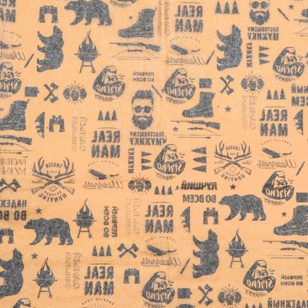 Package Paper by silence, "Strong man", 50 x 66 cm-2