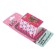 Aroma lol, bright pink pattern, turquoise color