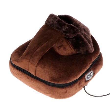 Hand-gripping heating pad and body LEM-07, 28 W, 2 V 1, vibration, from the network, brown-2