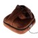 Hand-gripping heating pad and body LEM-07, 28 W, 2 V 1, vibration, from the network, brown