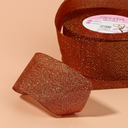 Breaking tape, 40 mm, 23 ± 1 m, burgundy color No. 034-2