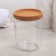 Jar of korely 300 ml, d = 8 cm, h = 10.2 cm, the color is transparent