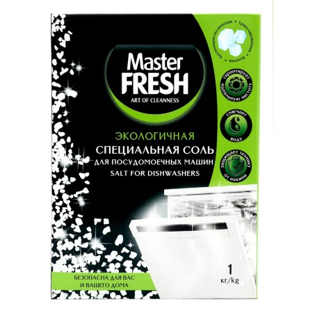 Salt for dishwashers Master Fresh large -bloodstalline, 1 kg-1