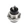 Switch-Knopka, 250 V, 2 A, On-OFF, 2C, D = 16.2 mm, without fixation, metal, black