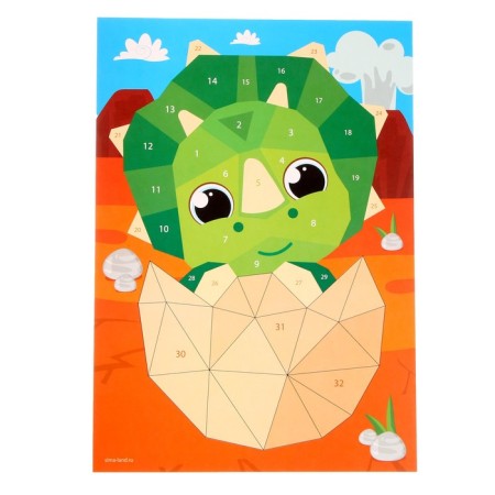 A set of applications "World of dinosaurs"-4