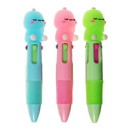 Ballic handle, automatic, 4-colored, mini "Dragon", mix