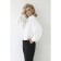 Women's blouse with lush sleeve, size 50