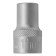 Thile head Stels 13653, chrome, 12-sided, CRV, under square 1/2 ", 11 mm