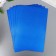 Foamiran metallic "bright blue" 1.8 mm set 5 sheets 20x30 cm