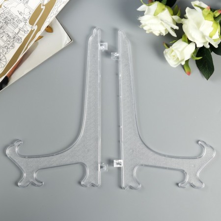 Salt stand 30 cm, transparent ， for plates d = 35-40 cm-2