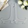Salt stand 30 cm, transparent ， for plates d = 35-40 cm