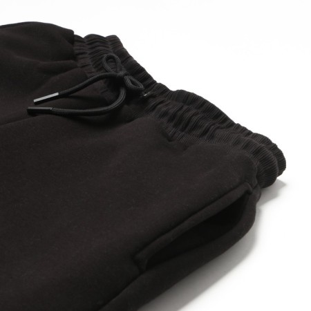 Women's costume (sweatshirt/trousers) is launched, black color, rr m (44-46)-6
