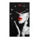 Carty clock wall interior "scarlet mystery", silent, 35 x 60 cm