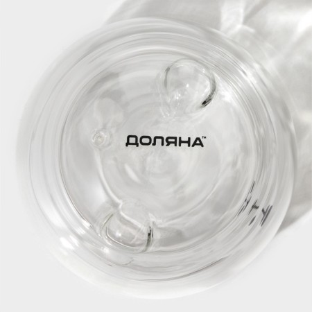 A glass glass on a wooden stand “Up the bottom”, 250 ml, 9 × 9 cm-7