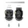 AMAROBABY Champion, ISOFIX fastening, class D, group 0+/1/2/3 (0-36 kg), black color Black