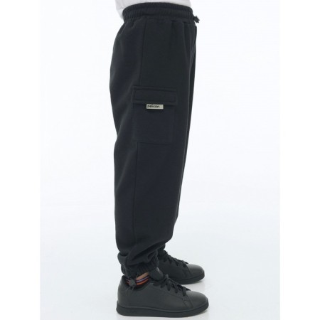 Pants for boys, height 86 cm, black color-1