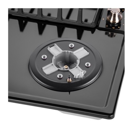 Hlect surface Maunfeld Eghe.64.63cb.r/G, gas, 4 burners, black-8