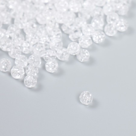 Beads for creativity Plastic "Porepore" set of 20 grams 0.6x0.6x0.6 cm