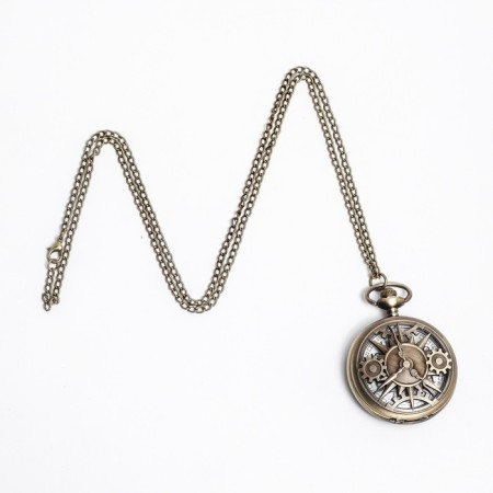 Pocket clock "Classics", quartz, chain L-40 cm, D-4.5 cm-3