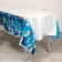 The single tablecloth "Wizard", 137 × 180 cm, blue