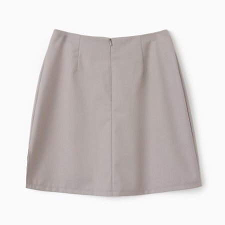 Women's skirt Minaku: Casual Collection Beige color, pr 44-7