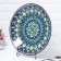 Largan Rishtan ceramics "Flowers", 41 cm, blue