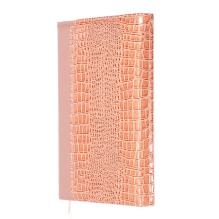 Leduced Diary A5, 160 sheets, Devente.irene, solid combined cover of artificial leather, cream block 70 g/m2, pink-1
