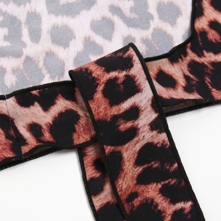 Separate Minaku swimsuit with a slice leopard, size 48-13