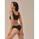 Top female Top Spalla Larga, size L, Black color