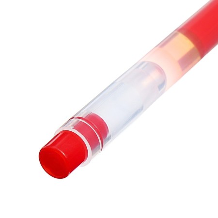 Gel pen 0.5mm red, hill, needle writing node-3