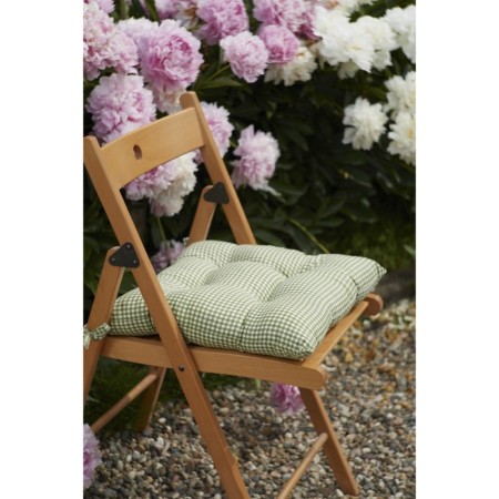 Pillow for shakespeare chair, size 40x40 cm, green color-14