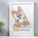 Photo frame plastic 21x30 cm 1481 white
