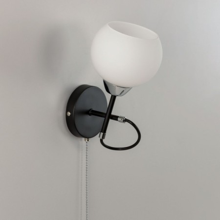 Sconces Citilux "Stephen" CL141411, 12x25.5 cm, 1x75W, e27, black color-6