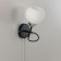 Sconces Citilux "Stephen" CL141411, 12x25.5 cm, 1x75W, e27, black color