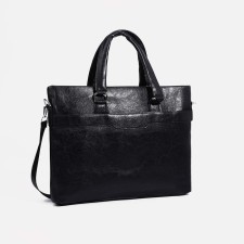 Male bag, black color