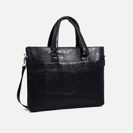 Male bag, black color